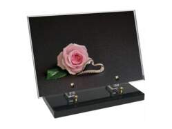 Fleur décor 20 avec texte