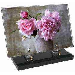 Fleur décor 24 avec texte