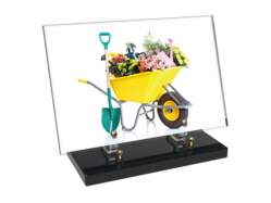 Jardin décor avec texte 16