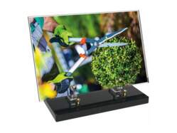 Jardin décor avec texte 28