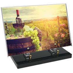 Vigne décor avec texte 25