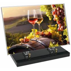 Vigne décor avec texte 24
