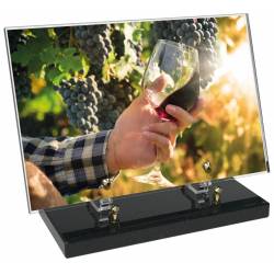 Vigne décor avec texte 16