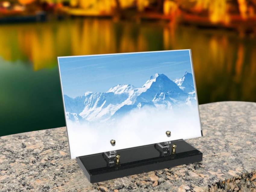 Plexiglas plate Rectangle passion mountain