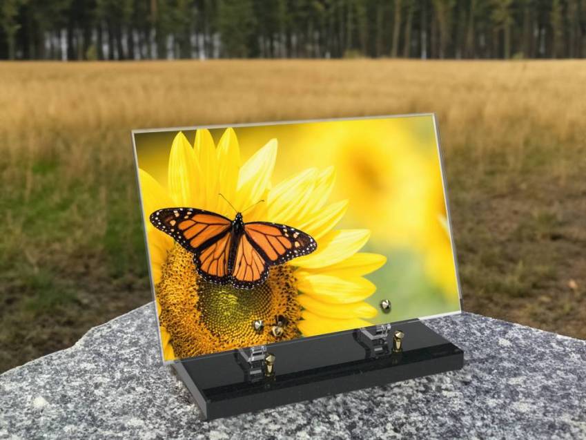 Plexiglas Rectangle Eternity Plaque.