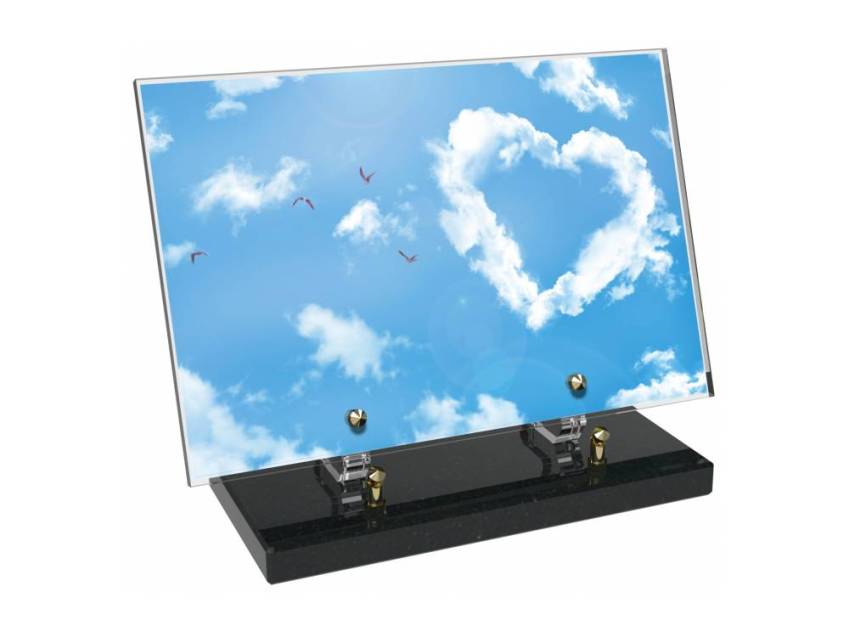 Rectangle Plexiglas Eternity Plaque.