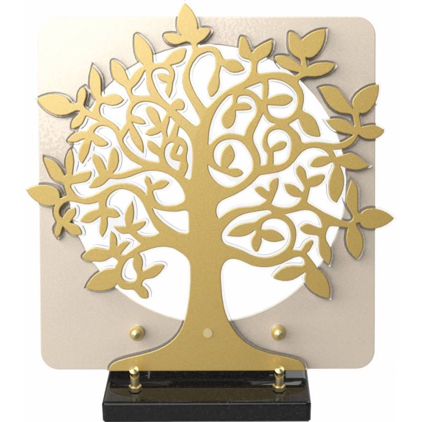Galaxia funeral plaque