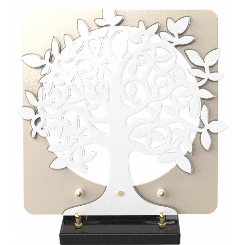 Galaxia funeral plaque
