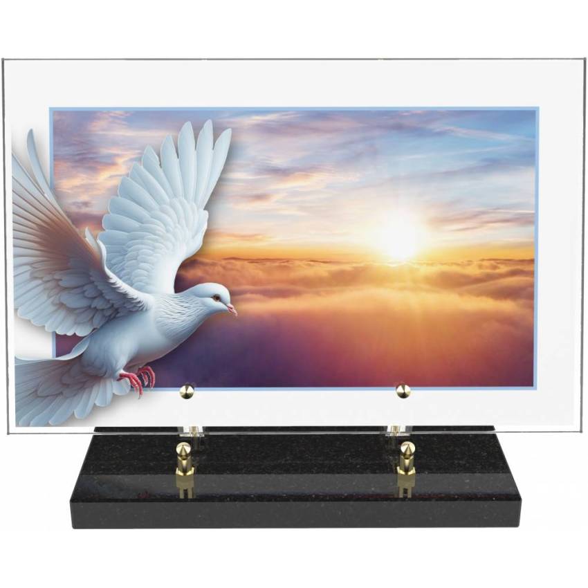 Friggium funeral plaque