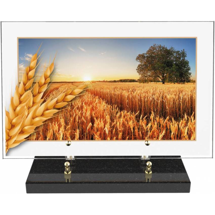 Friggium funeral plaque