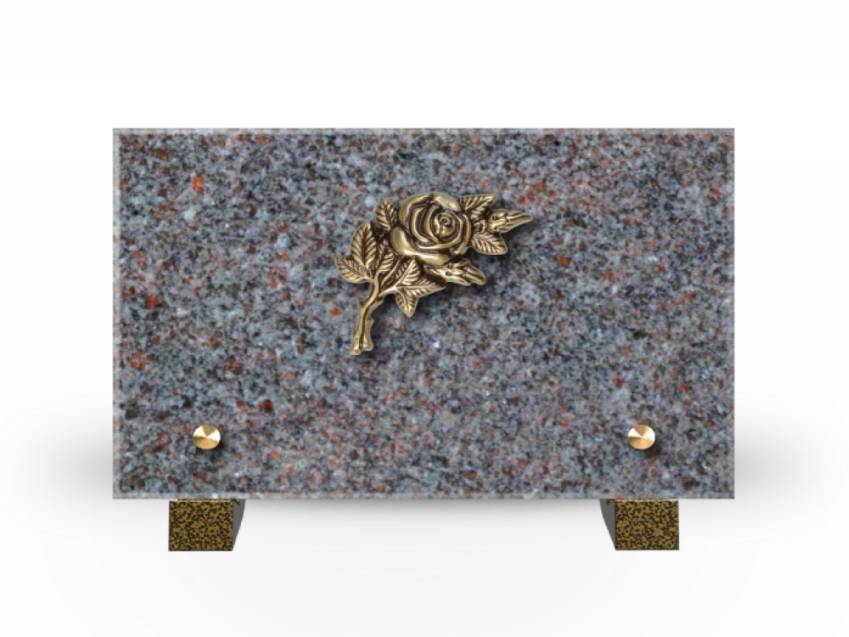 Plaque Granit Rectangle souvenir