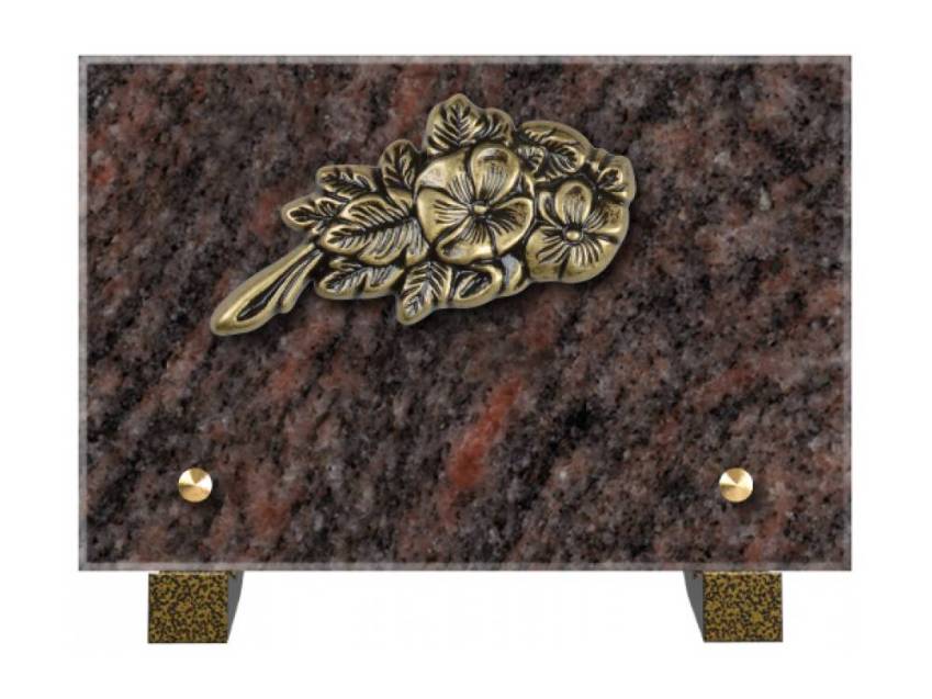 Plaque Granit Rectangle souvenir