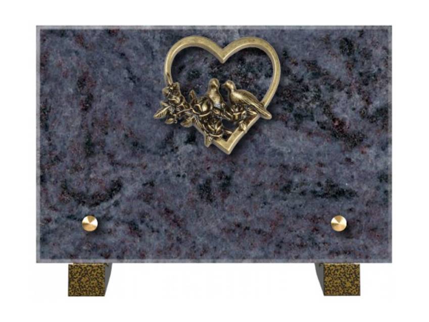 Plaque Granit Rectangle souvenir