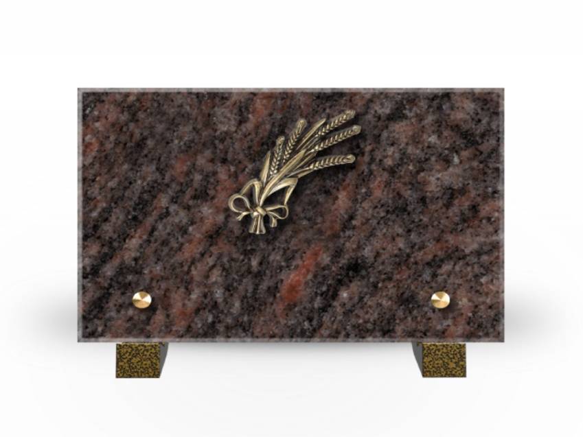 Plaque Granit Rectangle souvenir