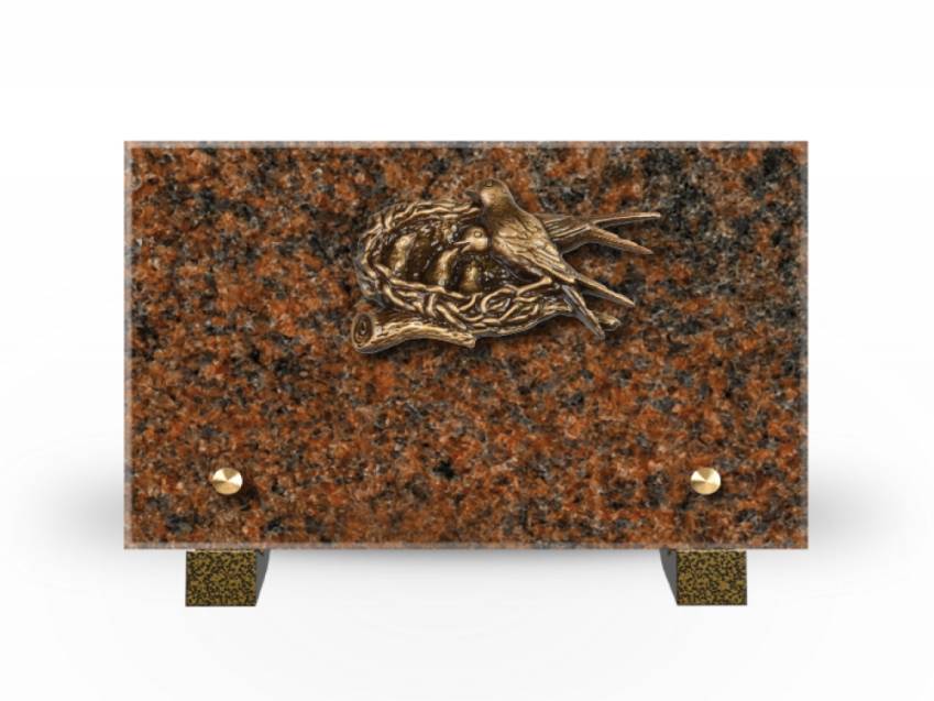 Plaque Granit Rectangle souvenir