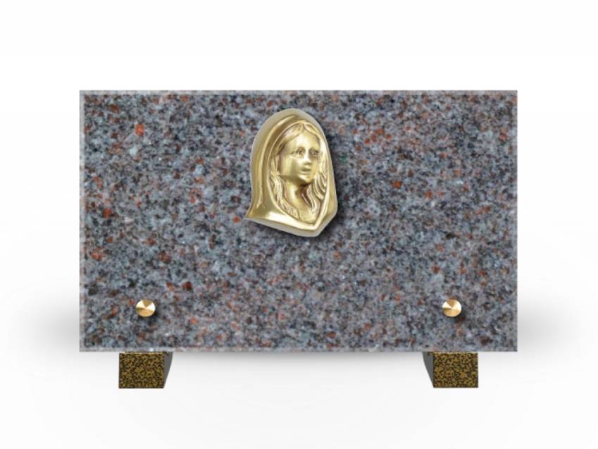 Plaque Granit Rectangle souvenir