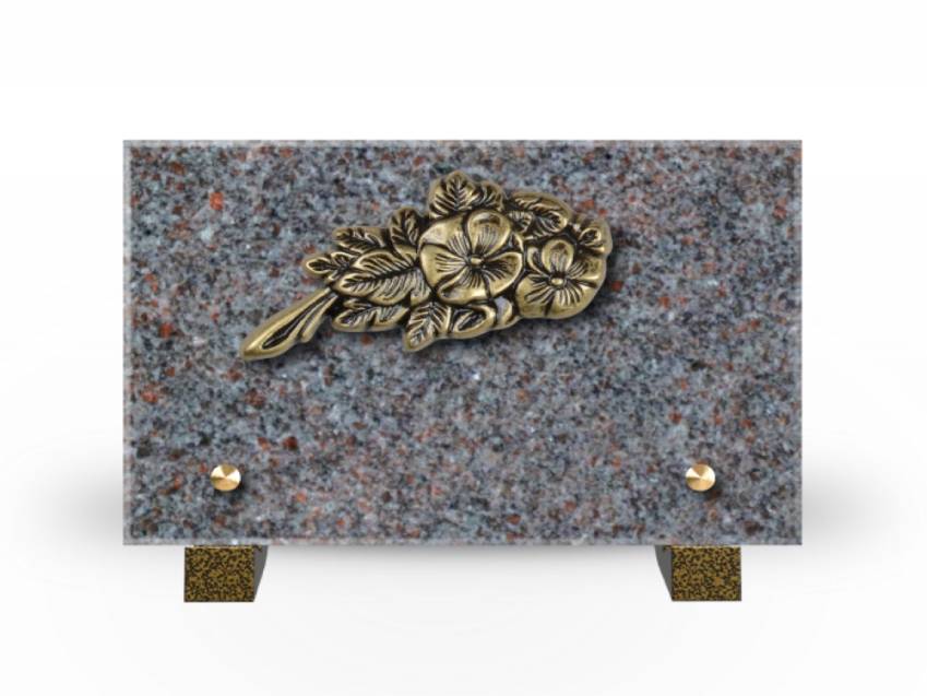 Plaque Granit Rectangle souvenir