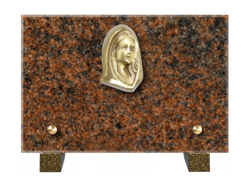 Plaque Granit Rectangle souvenir