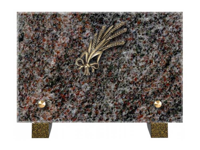 Plaque Granit Rectangle souvenir