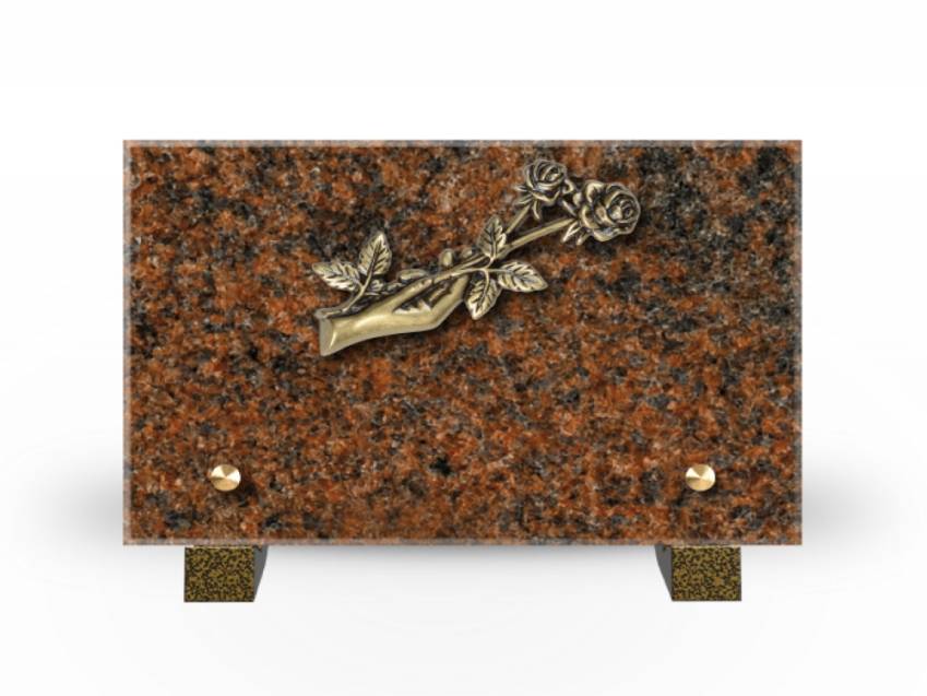 Plaque Granit Rectangle souvenir