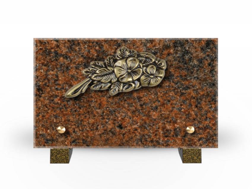 Plaque Granit Rectangle souvenir