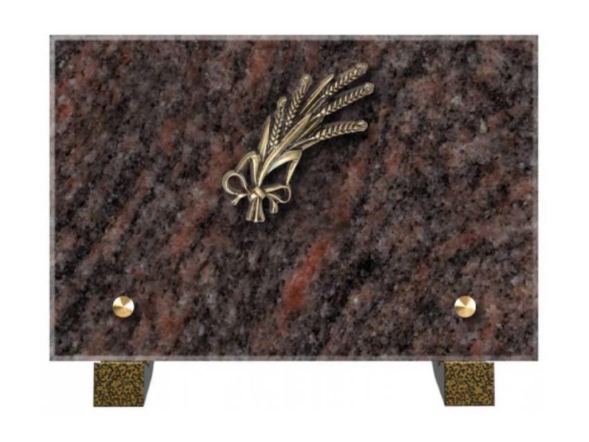 Plaque Granit Rectangle souvenir