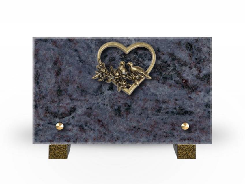 Plaque Granit Rectangle souvenir