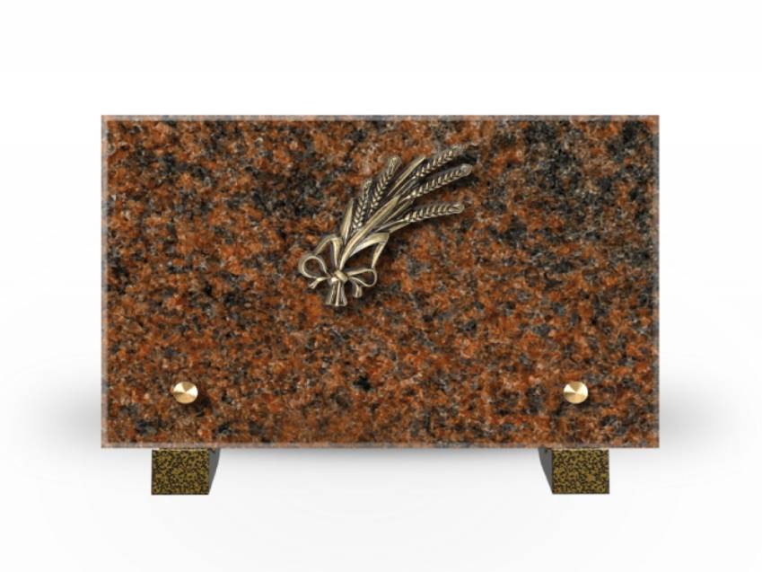 Plaque Granit Rectangle souvenir