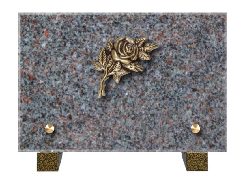 Plaque Granit Rectangle souvenir