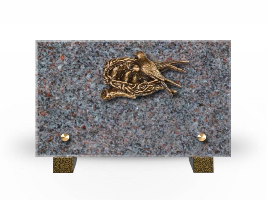 Plaque Granit Rectangle souvenir