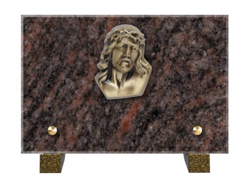 Plaque Granit Rectangle souvenir