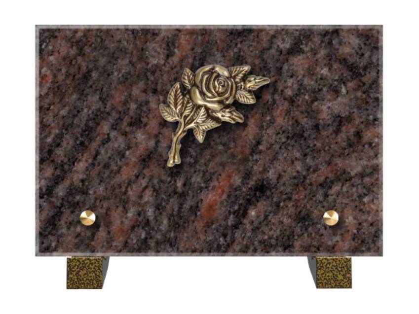 Plaque Granit Rectangle souvenir