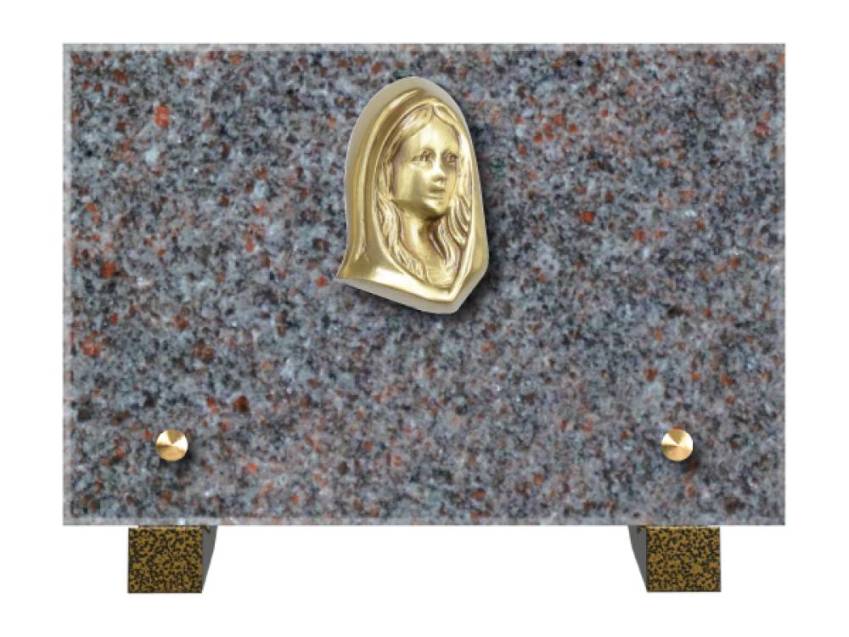 Plaque Granit Rectangle souvenir