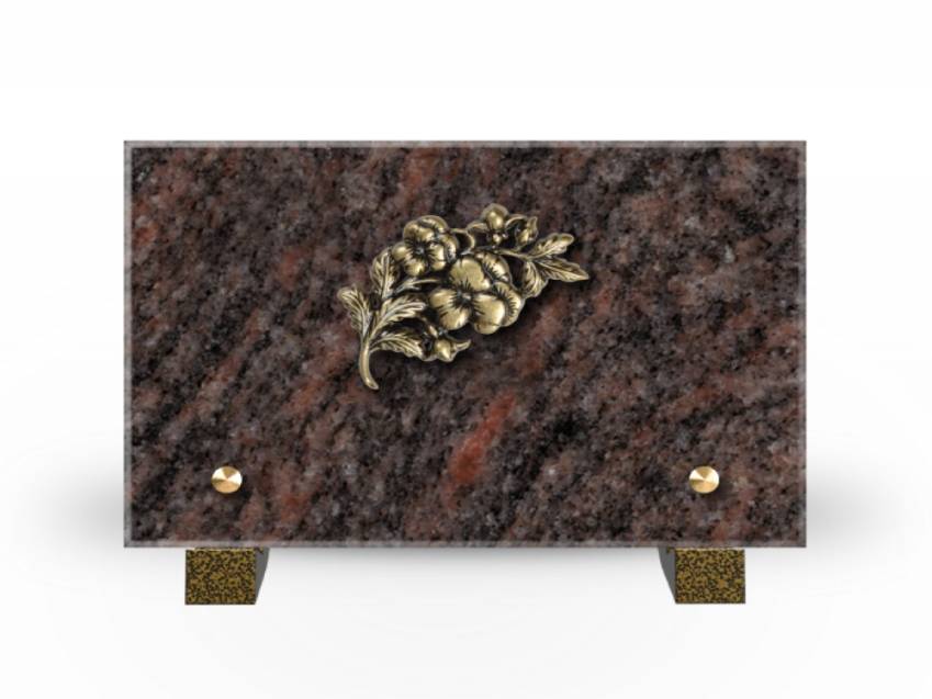 Plaque Granit Rectangle souvenir