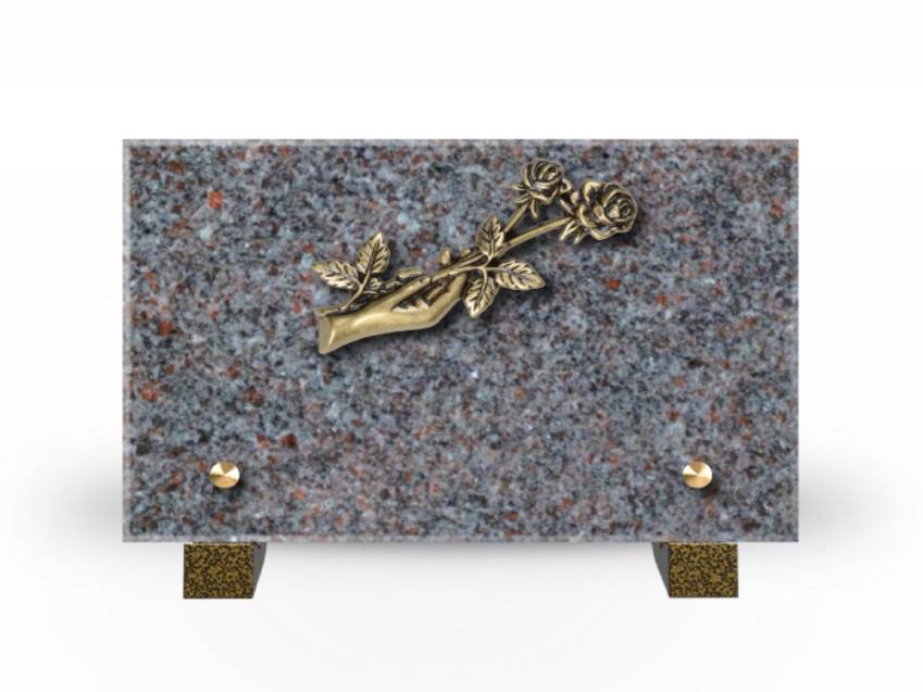 Plaque Granit Rectangle souvenir