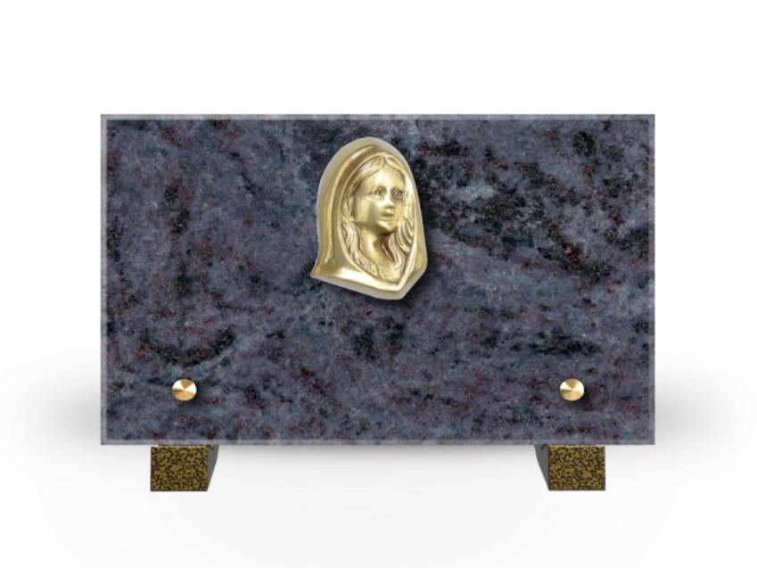 Plaque Granit Rectangle souvenir