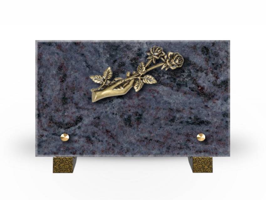 Plaque Granit Rectangle souvenir