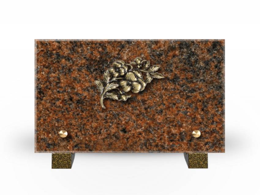 Plaque Granit Rectangle souvenir