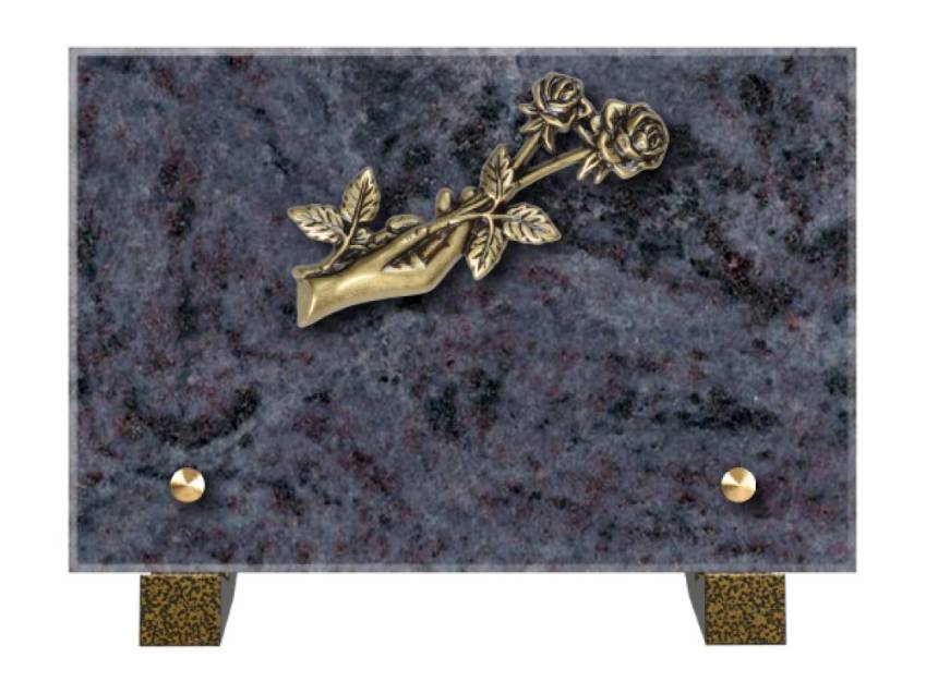 Plaque Granit Rectangle souvenir