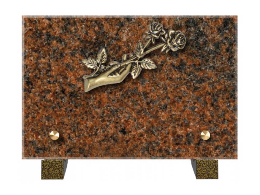 Plaque Granit Rectangle souvenir