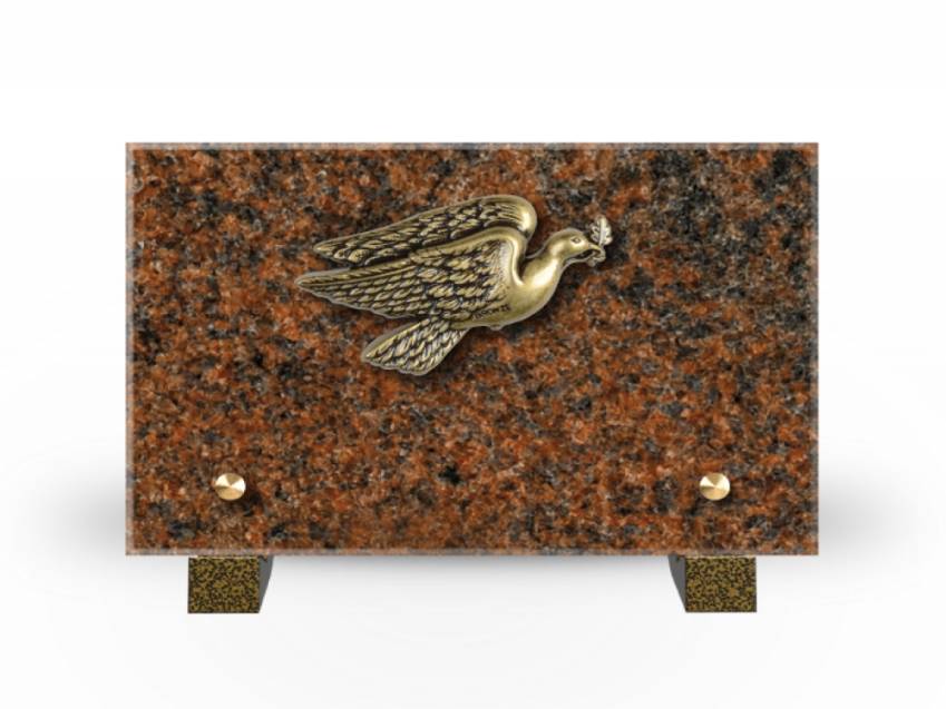 Plaque Granit Rectangle souvenir