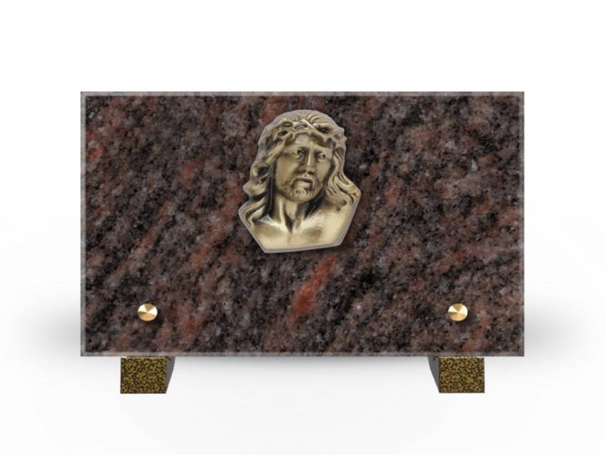 Plaque Granit Rectangle souvenir