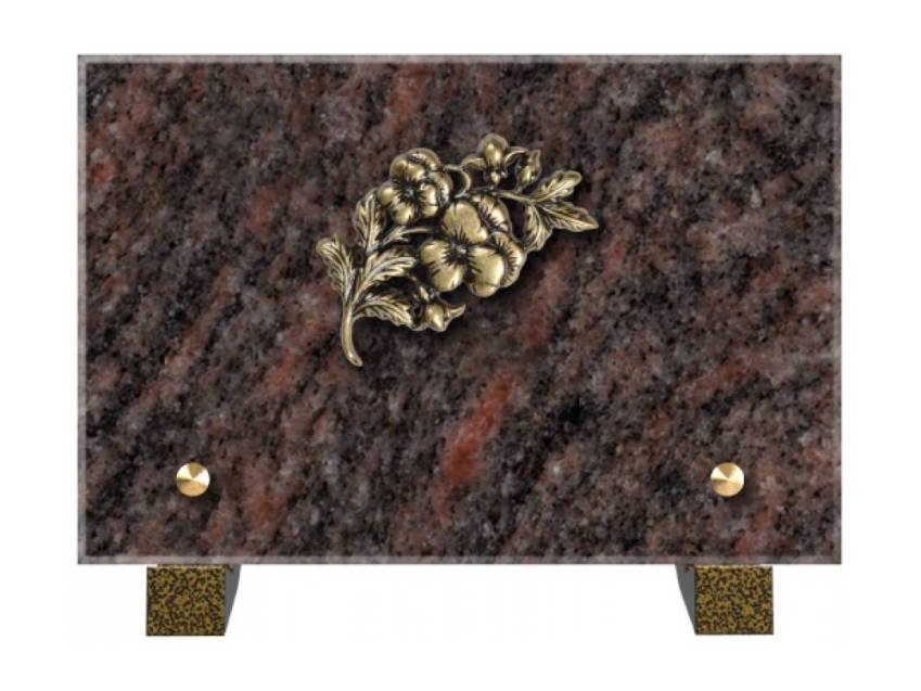 Plaque Granit Rectangle souvenir