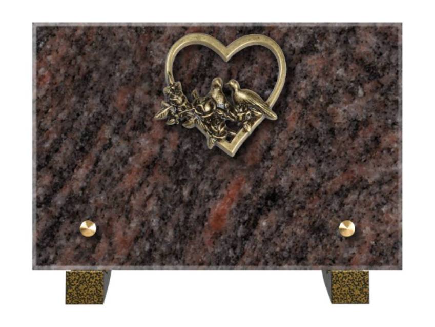 Plaque Granit Rectangle souvenir