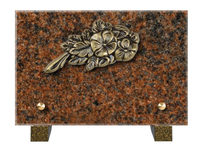 Plaque Granit Rectangle souvenir