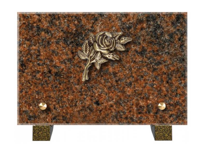 Plaque Granit Rectangle souvenir