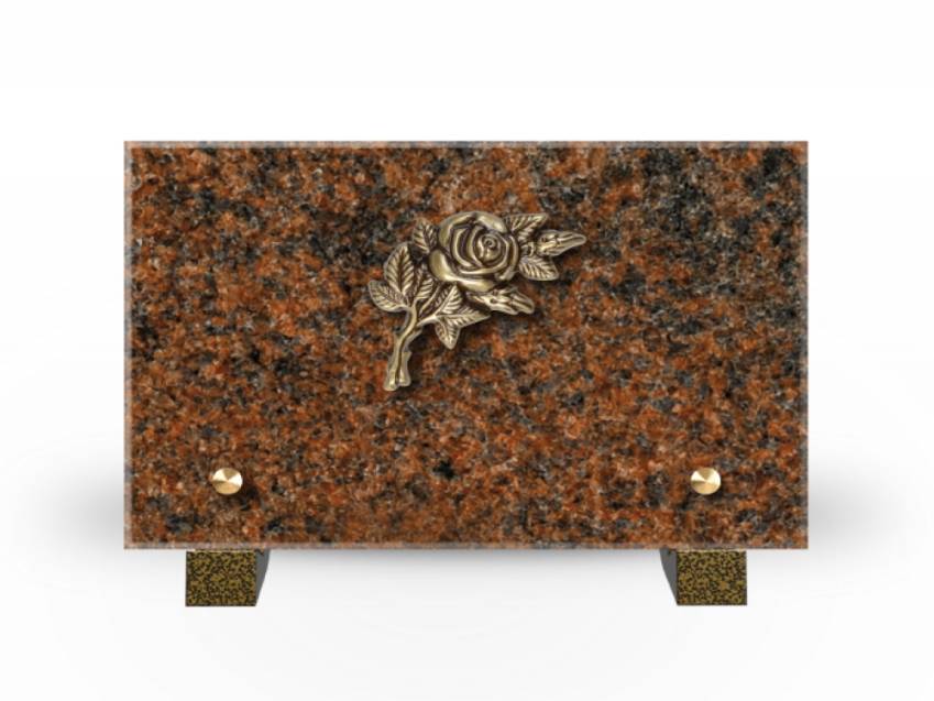 Plaque Granit Rectangle souvenir