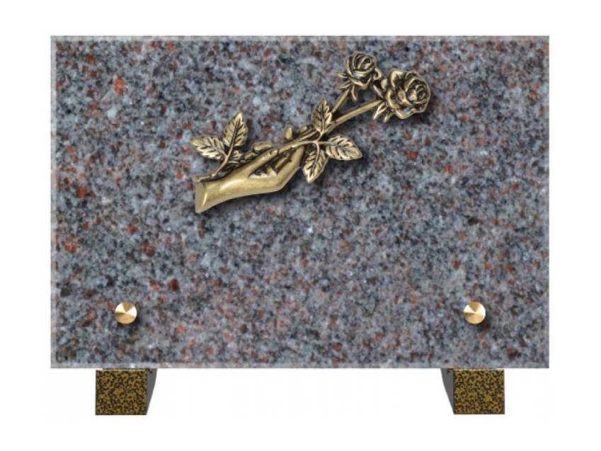 Plaque Granit Rectangle souvenir