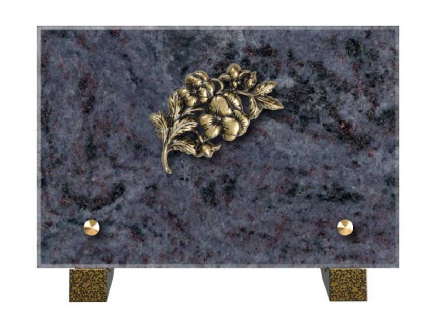 Plaque Granit Rectangle souvenir