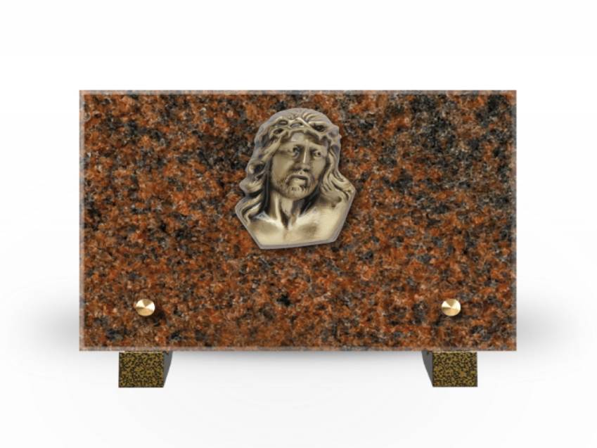 Plaque Granit Rectangle souvenir